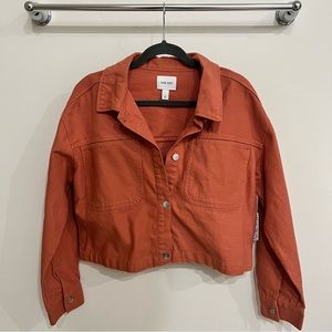 Burnt orange jacket